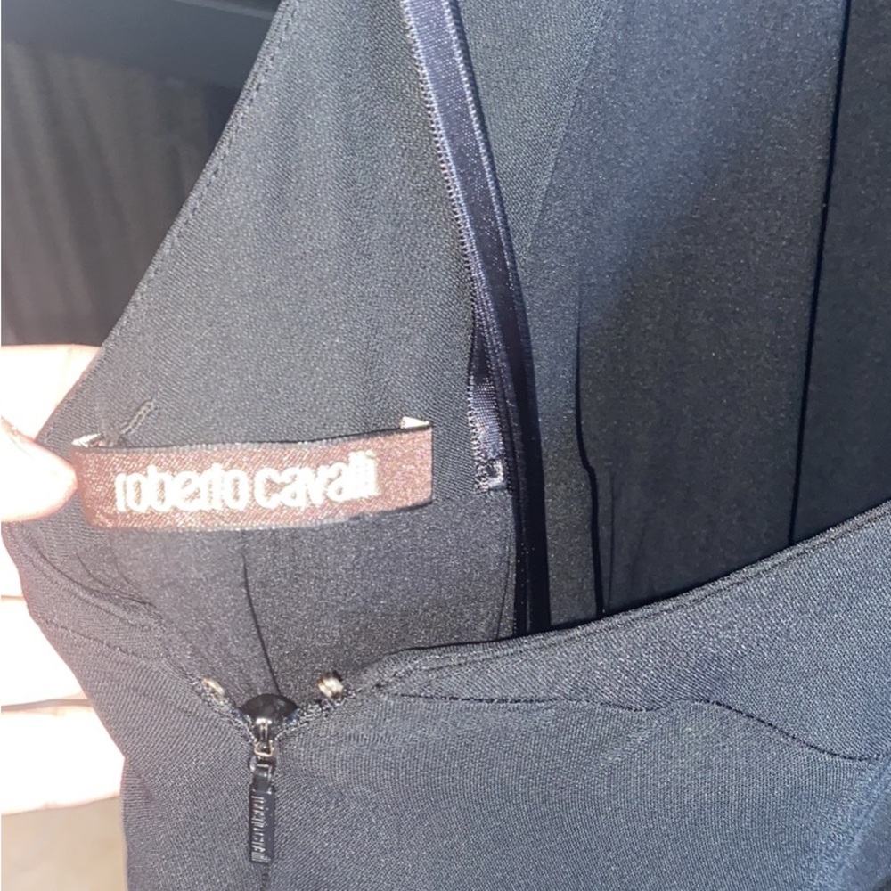 Roberto Cavalli Elegant Black Garment